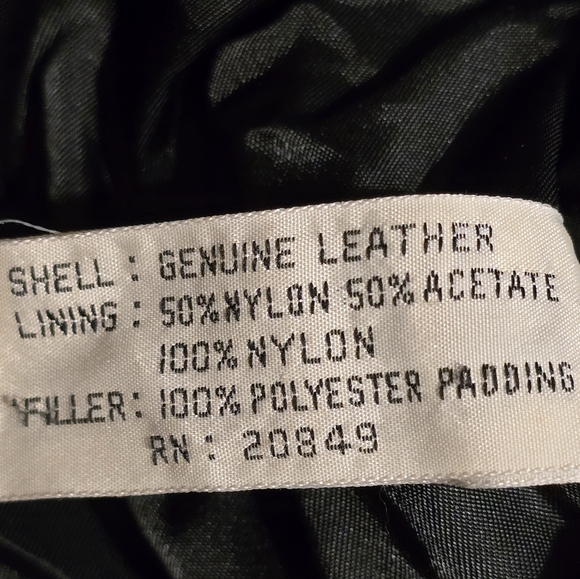 PHASE 2 Men's Leather jacket sz M. M82T - Picture 7 of 7